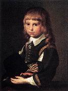 CODDE, Pieter Portrait of a Child dfg Sweden oil painting reproduction